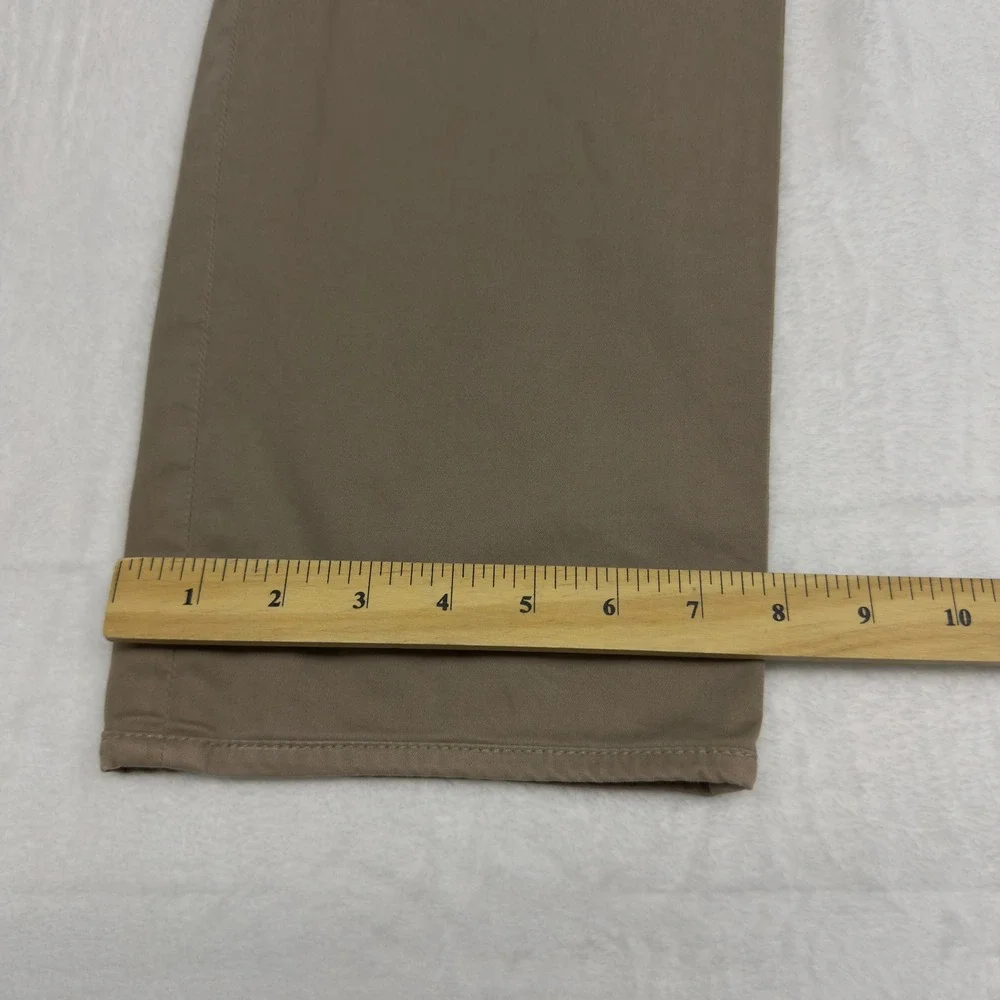 AG Adriano Goldschmied Pants Mens 34x30 Lux Khaki Canvas Tan Chino Casual